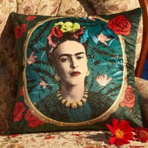 Funda de cojn frida khalo flores