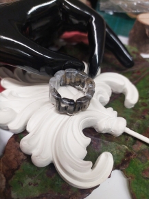 Anillo 3D resina acrlica