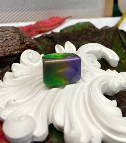 Anillo 3D resina acrlica