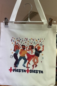 Bolsa canvas +fiesta+siesta