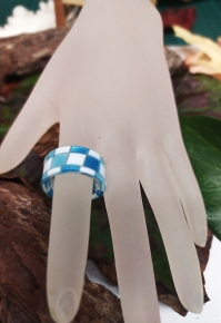 Anillo 3D resina acrlica