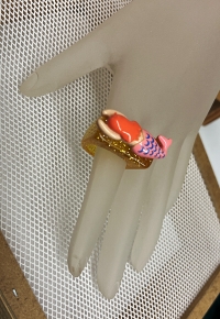Anillo 3D resina acrlica