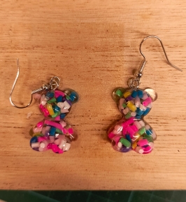 Pendientes ositos