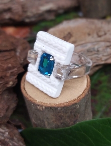 Anillo 3D resina acrlica