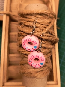 Pendientes donuts